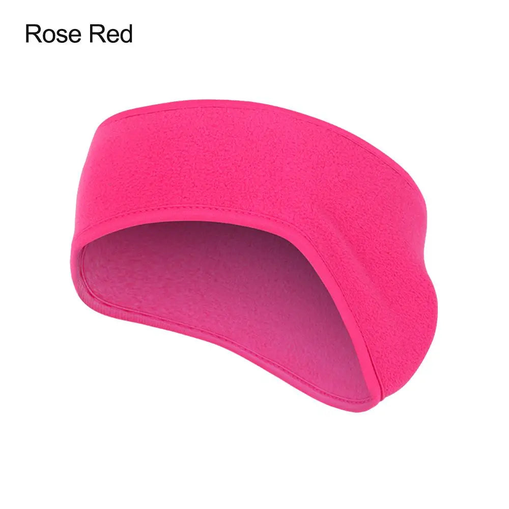 Fleece Ear Warmer Muff Outdoor Winter Headband Ear Muffs Headband for Men Women Running Skiing Outdoor Sports Ear Muffs Headband