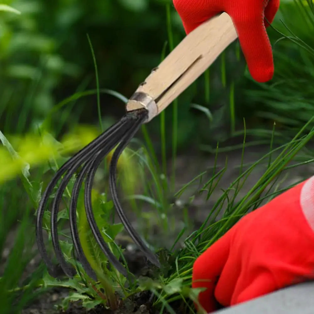 Weeding Artifact Dual Purpose Stand up Weeder Puller Tool Garden Hoe Tools with Comfortable Hand Agricultural Bonsai Tool