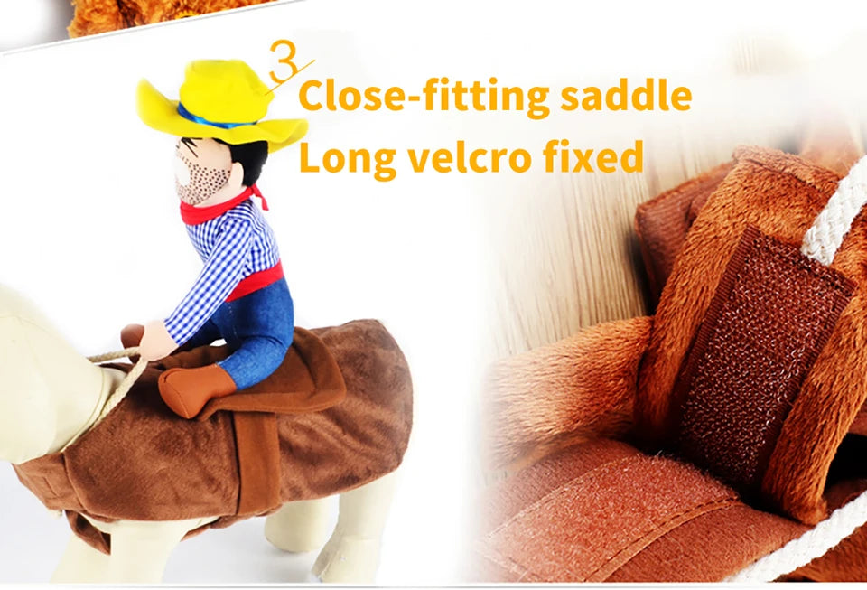 Funny Cowboy Costume for Dogs