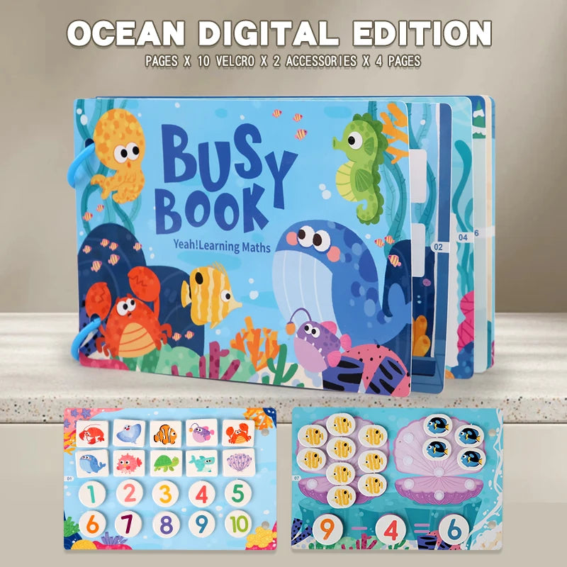 🔥LAST DAY SPECIAL SALE 50% OFF🔥- MONTESSORI SENSORY BOOK