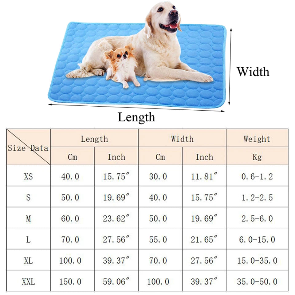 🔥Hot Sale 49% OFF - Dog Cooling Mat (4x more effective)