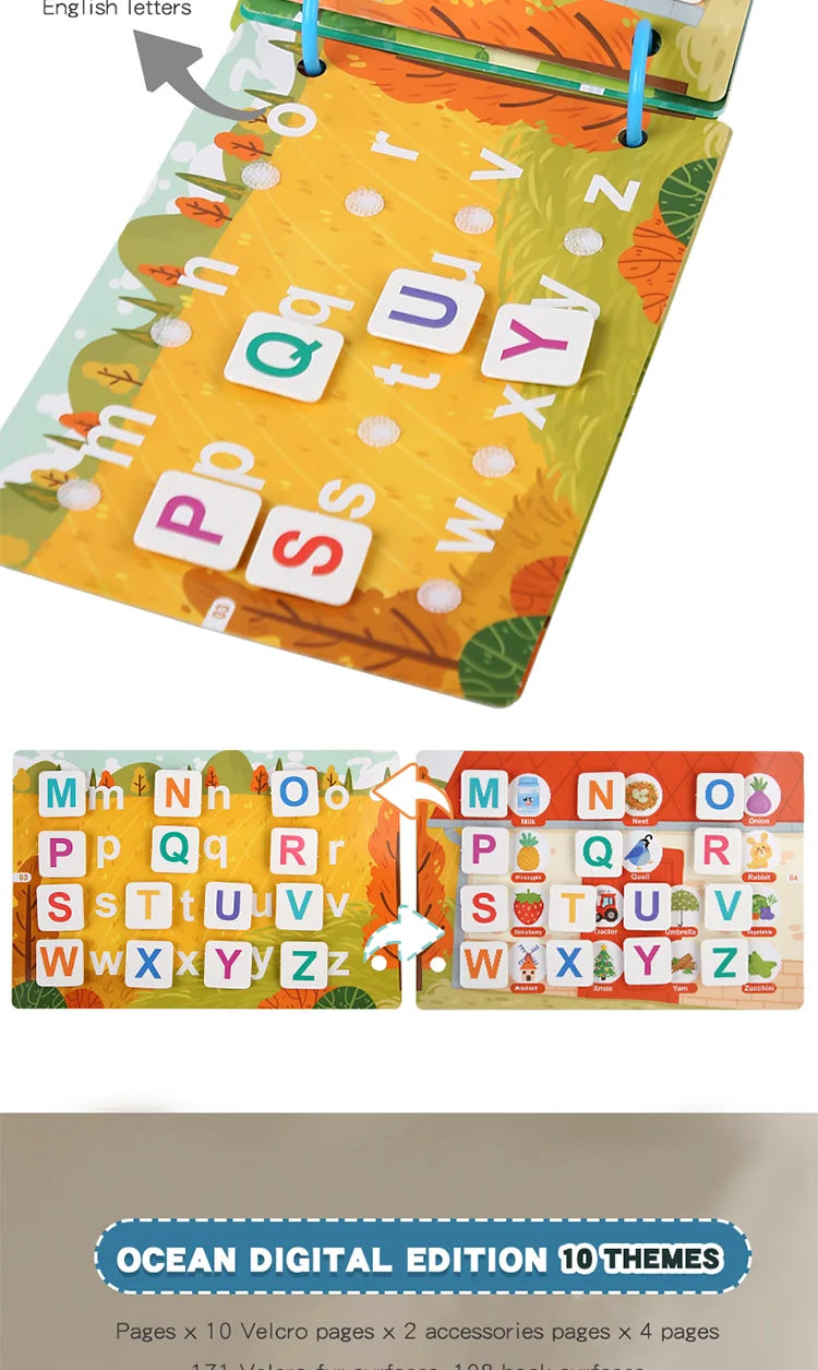 🔥LAST DAY SPECIAL SALE 50% OFF🔥- MONTESSORI SENSORY BOOK