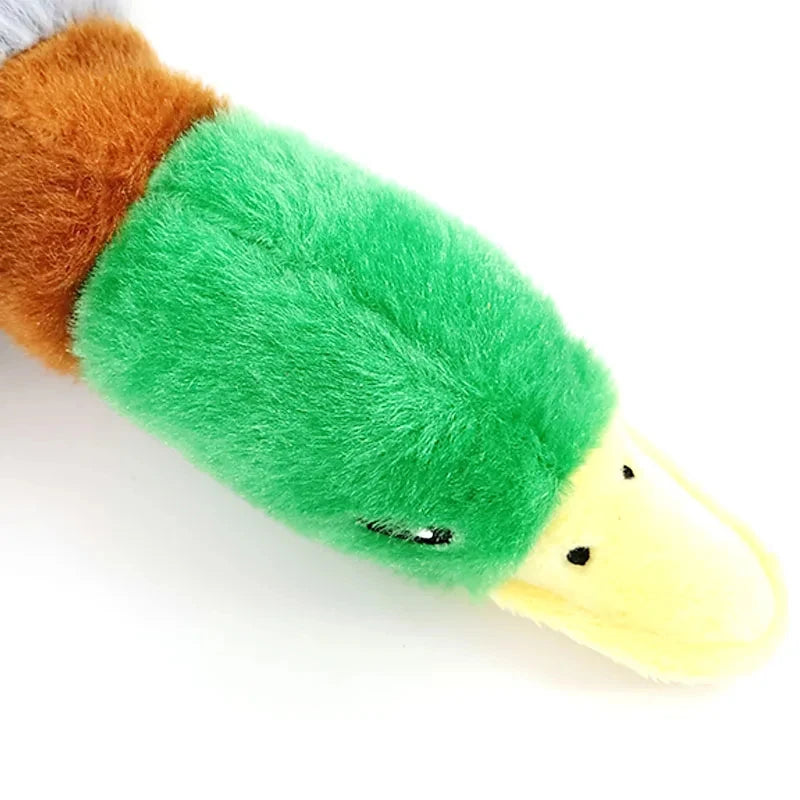 Squeaky Plush Duck Toy for Dogs