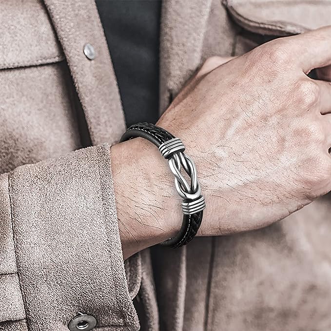 To My Son - Son's Infinity Bracelet Gift Set