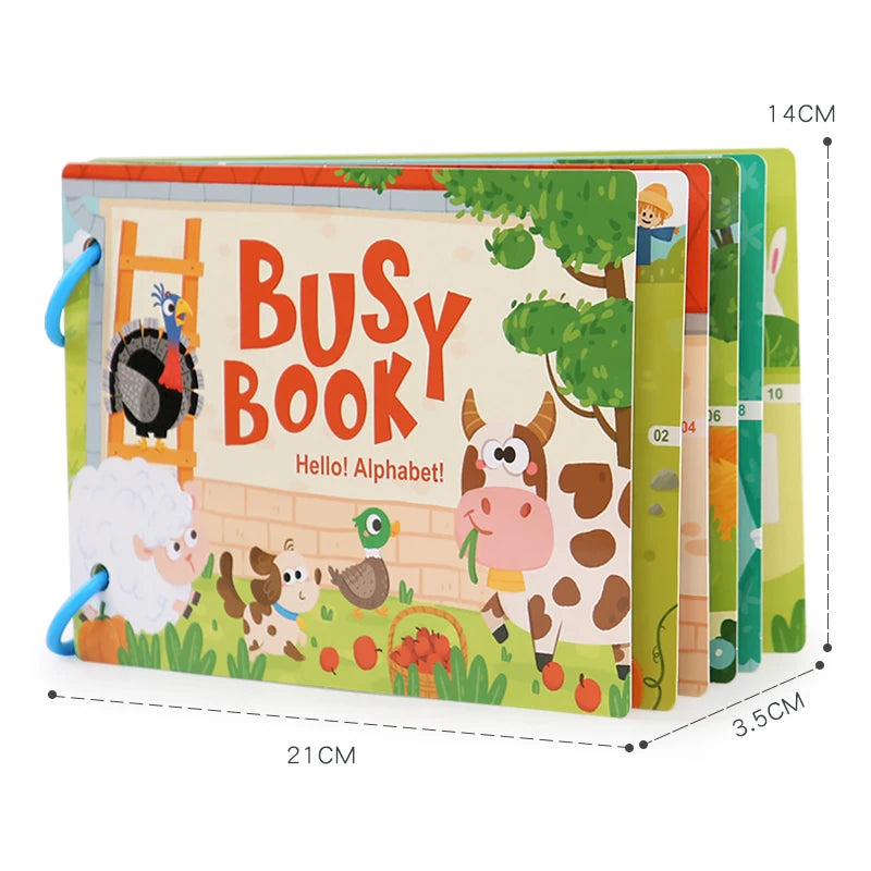 🔥LAST DAY SPECIAL SALE 50% OFF🔥- MONTESSORI SENSORY BOOK