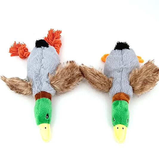 Squeaky Plush Duck Toy for Dogs