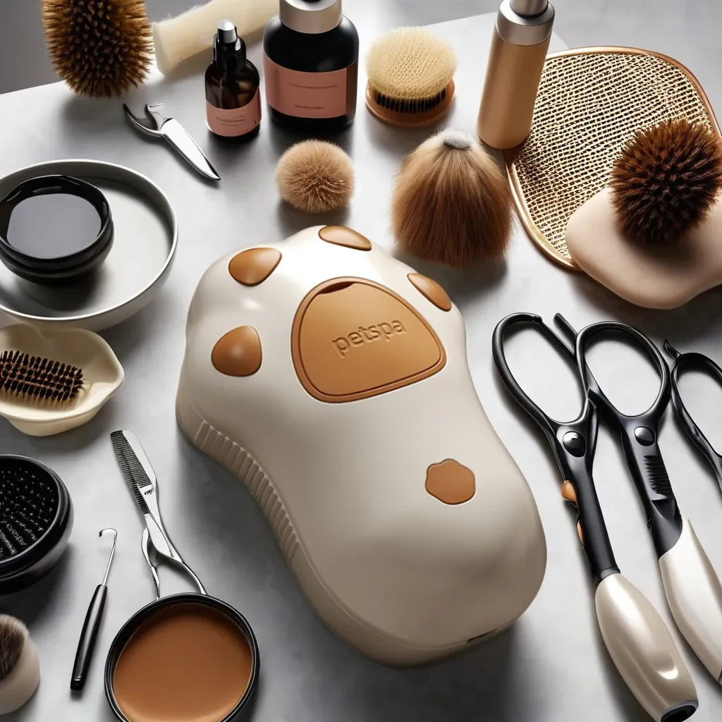 3-in-1 Steam Cat Brush – Grooming, Massage & Hair Removal