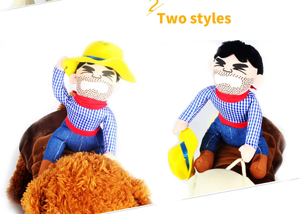 Funny Cowboy Costume for Dogs