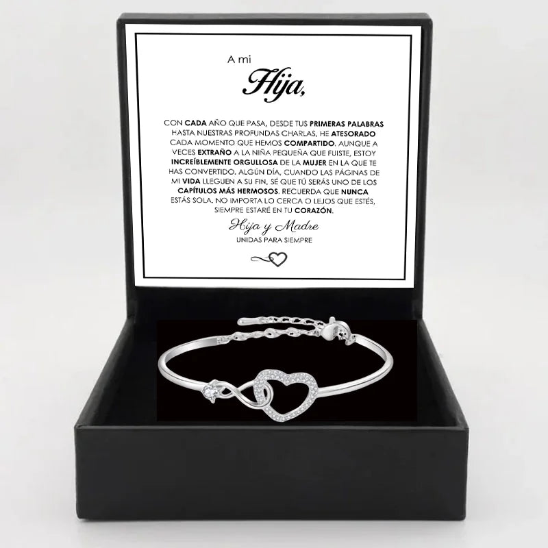 To My Son – Forever Linked Woven Leather Bracelet