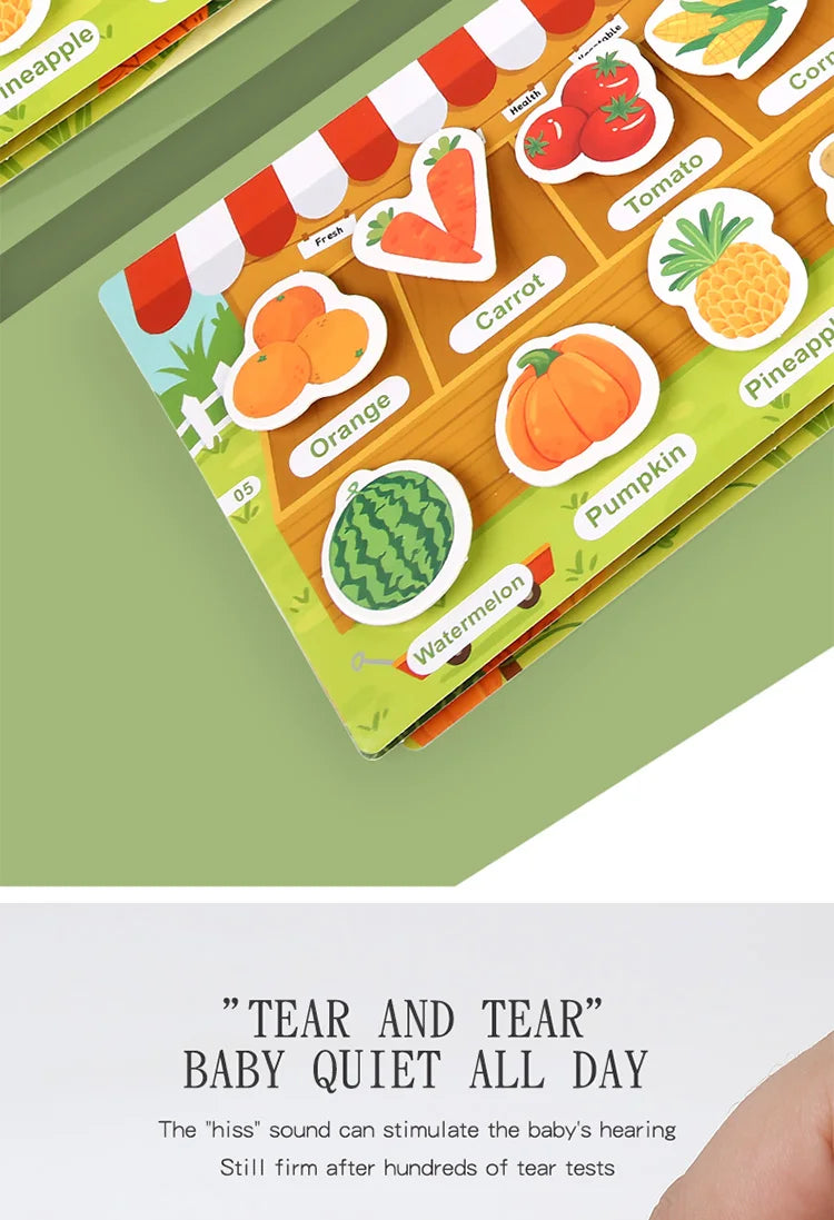🔥LAST DAY SPECIAL SALE 50% OFF🔥- MONTESSORI SENSORY BOOK