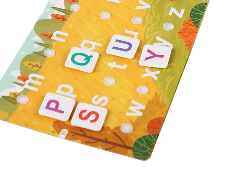 Montessori Quiet Book – My First Learning & Matching Game for Babies