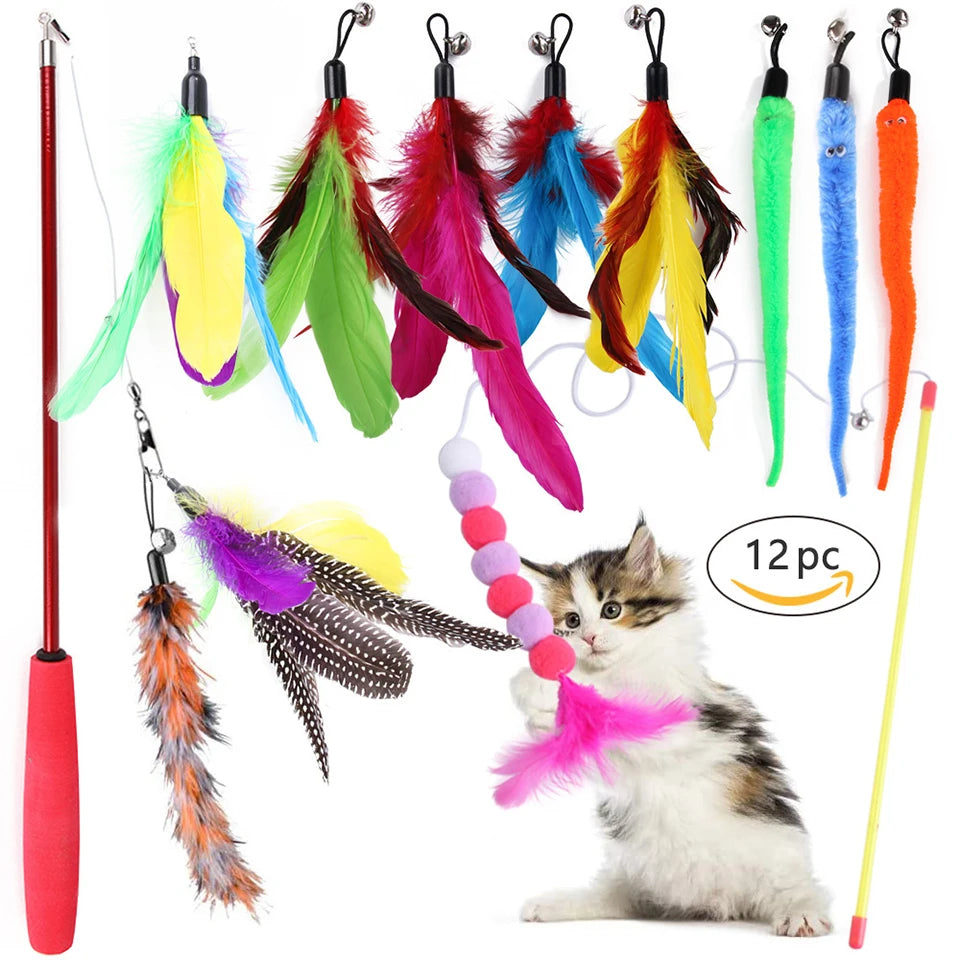 Cat Toy Variety Pack – 20 Pcs Combo Set for Kittens