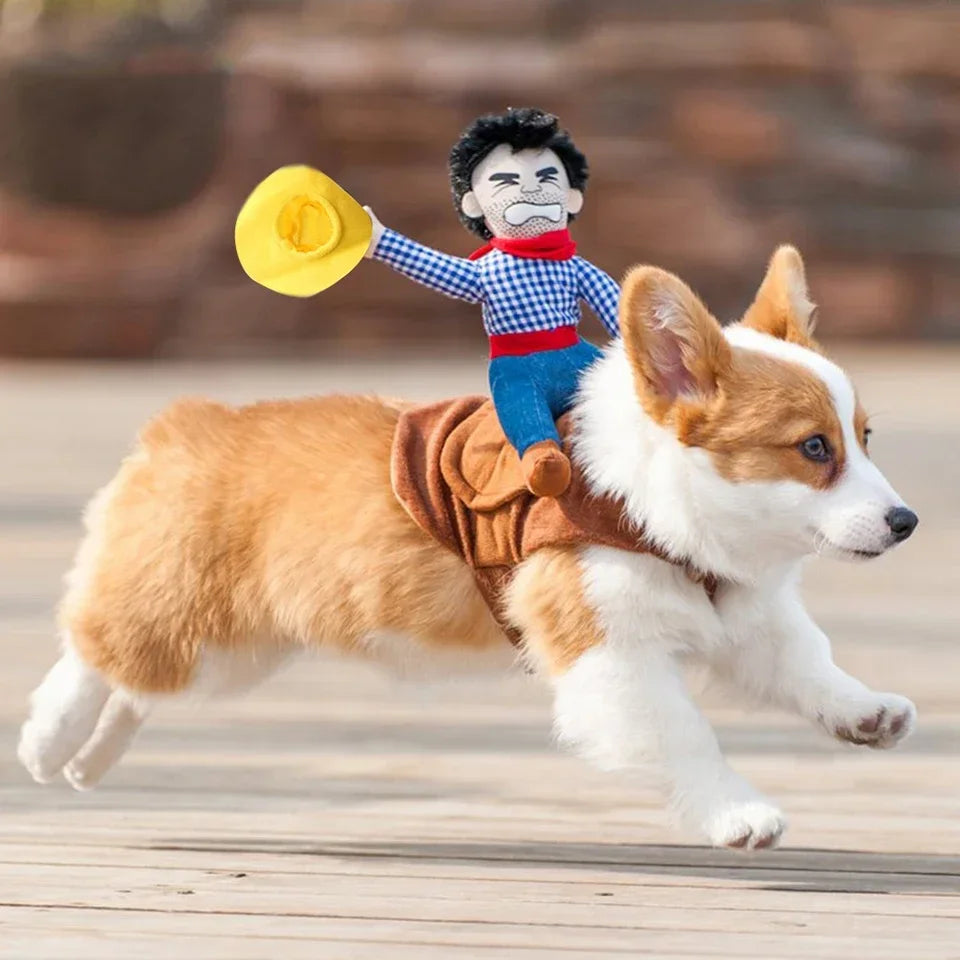 Funny Cowboy Costume for Dogs