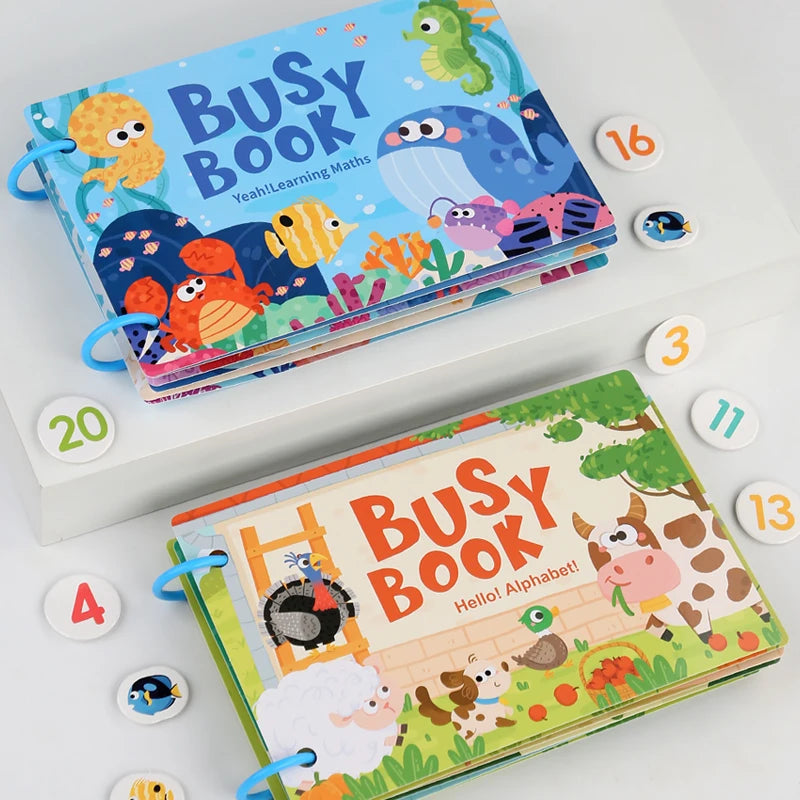 🔥LAST DAY SPECIAL SALE 50% OFF🔥- MONTESSORI SENSORY BOOK