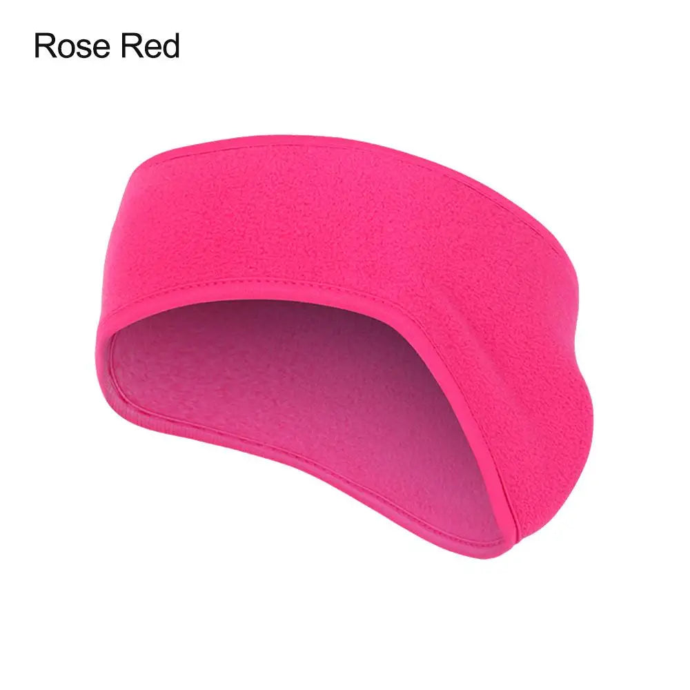 Fleece Ear Warmer Muff Outdoor Winter Headband Ear Muffs Headband for Men Women Running Skiing Outdoor Sports Ear Muffs Headband