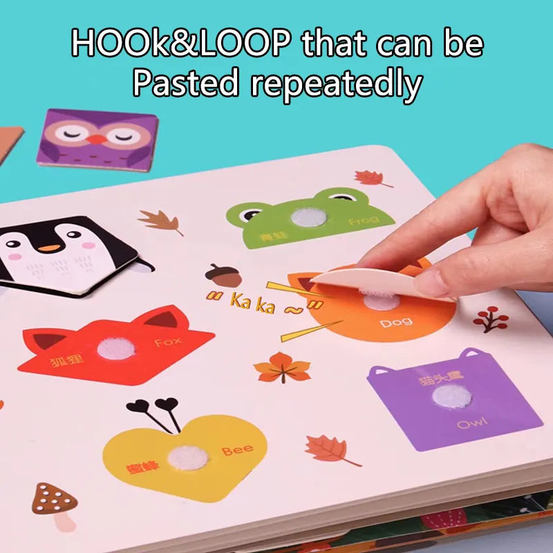 Montessori Quiet Book – My First Busy Book for Kids Ages 3–6