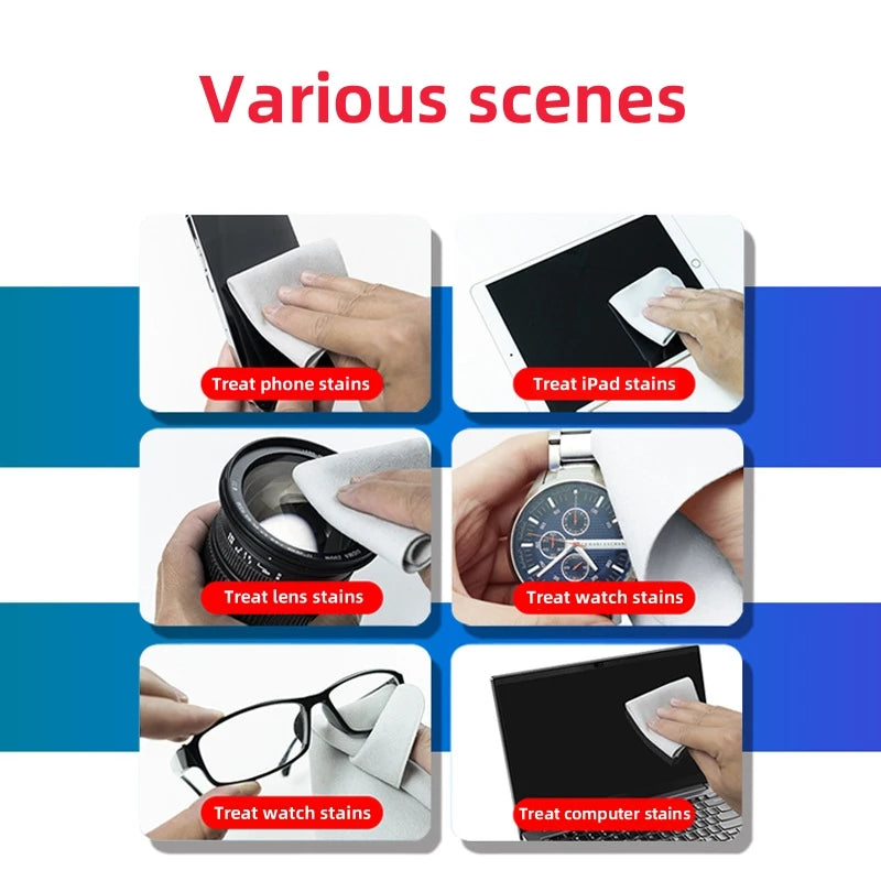 Screen Polishing Cloth for Apple IPhone IPad Watch PCFlat Cloth Computer Screen Cleaning Cloth 1:1 Soft Microfiber Wipe Cloth