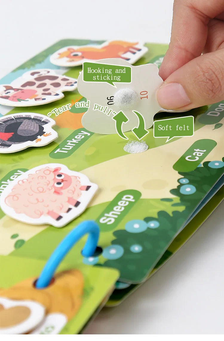 🔥LAST DAY SPECIAL SALE 50% OFF🔥- MONTESSORI SENSORY BOOK
