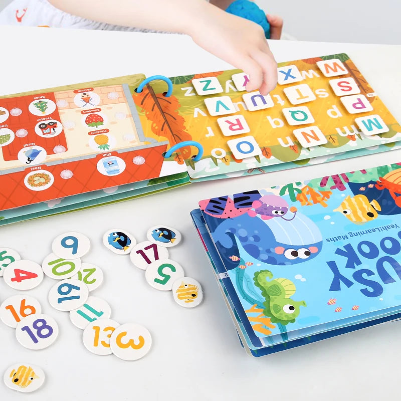 🔥LAST DAY SPECIAL SALE 50% OFF🔥- MONTESSORI SENSORY BOOK
