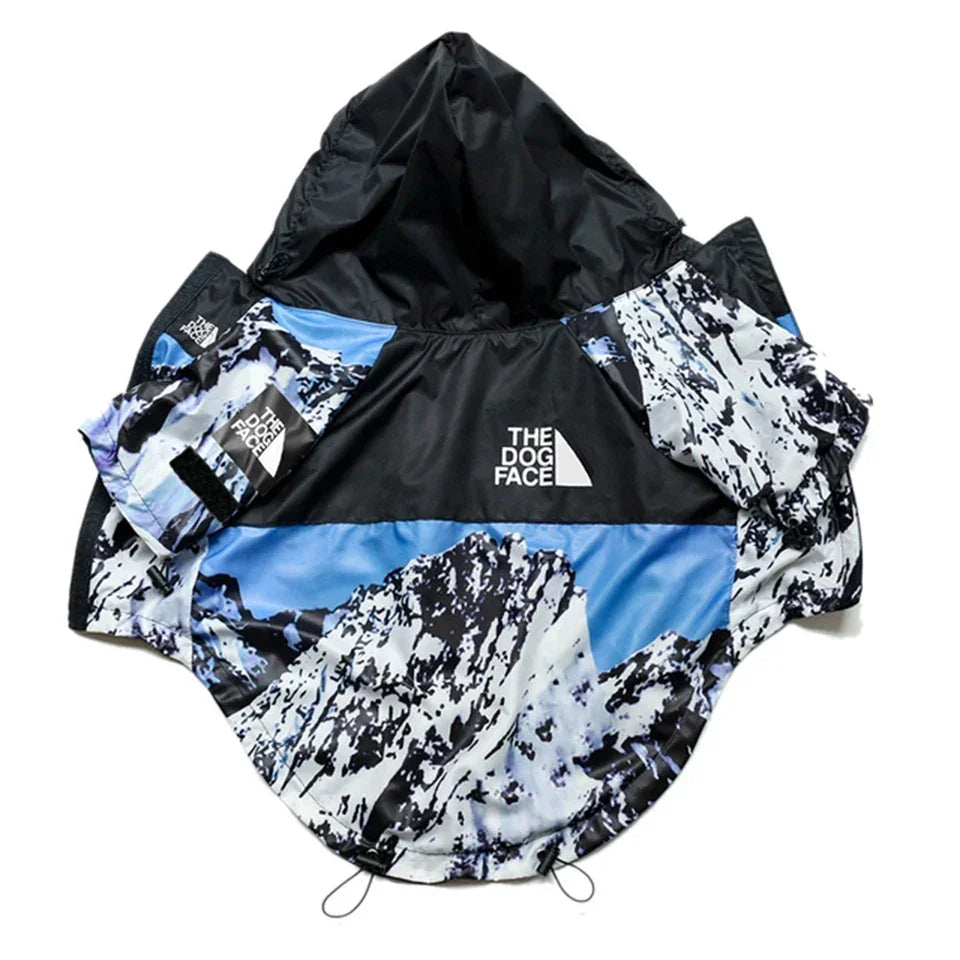 Dog Raincoat Hoodie – Windproof Jacket for Small Breeds