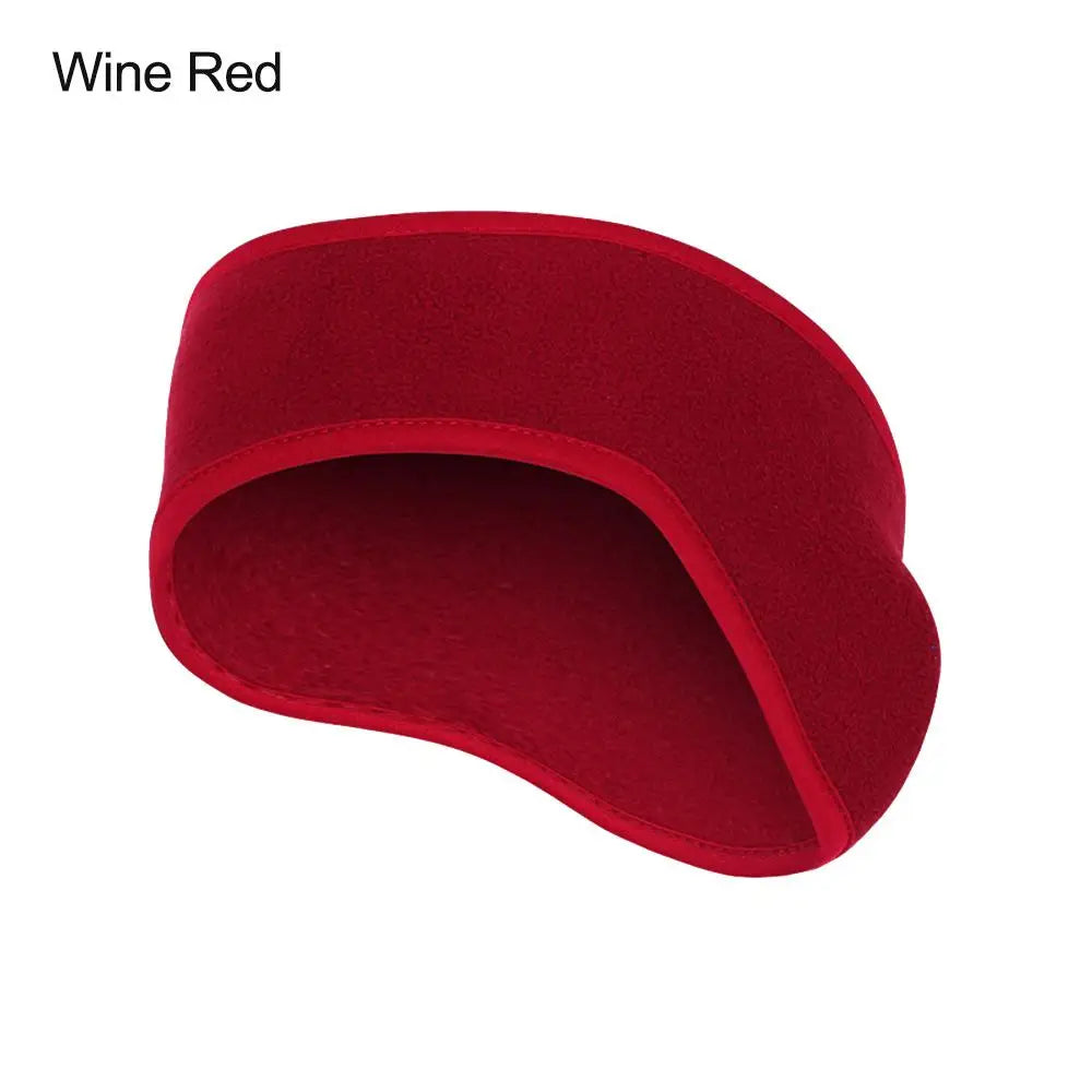 Fleece Ear Warmer Muff Outdoor Winter Headband Ear Muffs Headband for Men Women Running Skiing Outdoor Sports Ear Muffs Headband