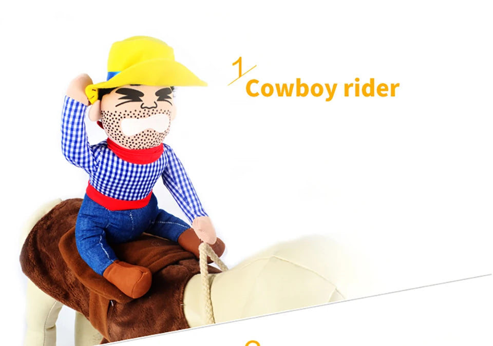 Funny Cowboy Costume for Dogs