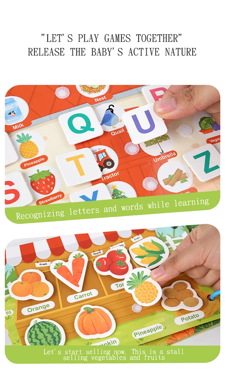 🔥LAST DAY SPECIAL SALE 50% OFF🔥- MONTESSORI SENSORY BOOK