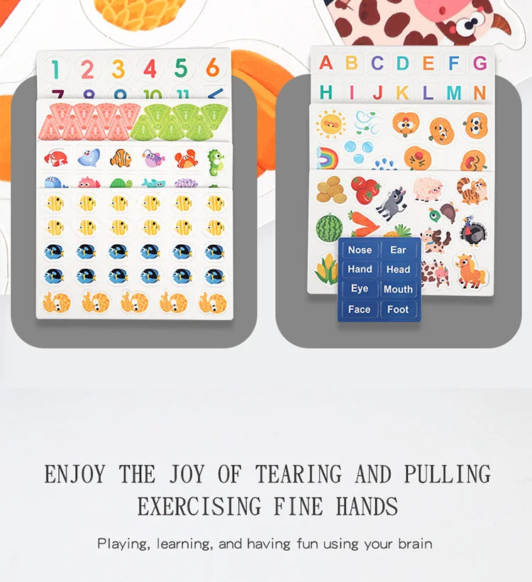🔥LAST DAY SPECIAL SALE 50% OFF🔥- MONTESSORI SENSORY BOOK