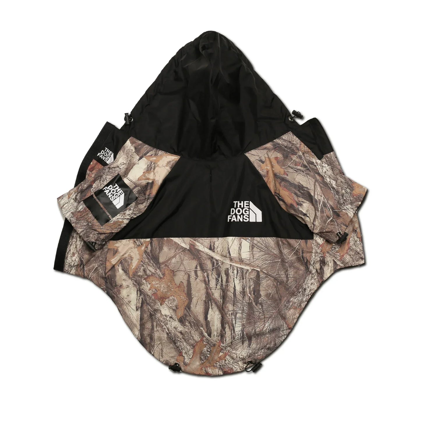Dog Raincoat Hoodie – Windproof Jacket for Small Breeds