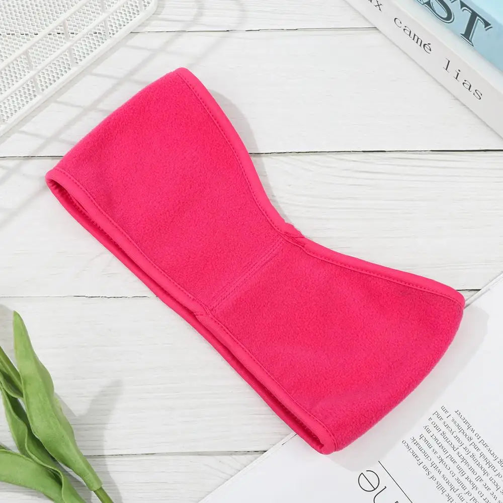 Fleece Ear Warmer Muff Outdoor Winter Headband Ear Muffs Headband for Men Women Running Skiing Outdoor Sports Ear Muffs Headband
