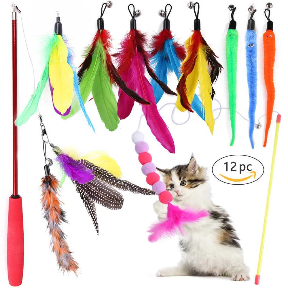 Cat Toy Variety Pack – 20 Pcs Combo Set for Kittens