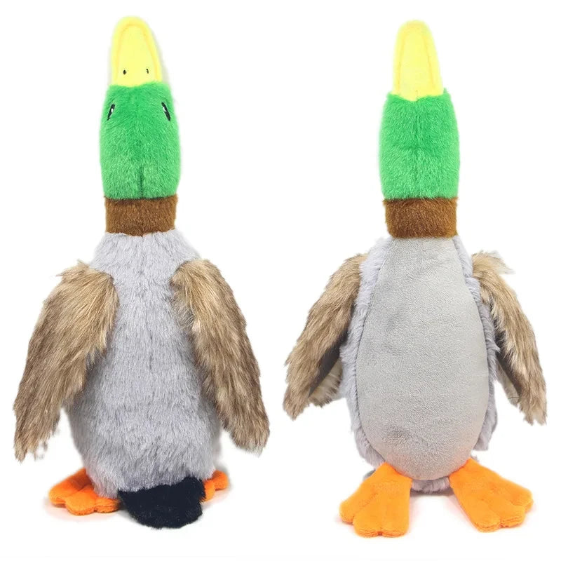 Squeaky Plush Duck Toy for Dogs