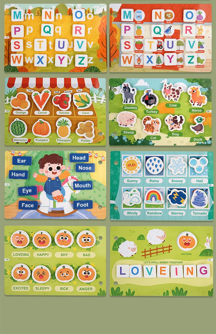 🔥LAST DAY SPECIAL SALE 50% OFF🔥- MONTESSORI SENSORY BOOK