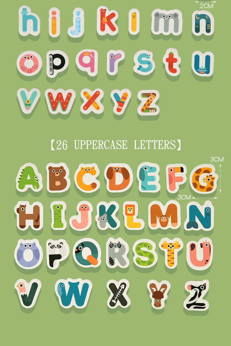 Montessori Quiet Book – Magnetic Letter Spelling & Puzzle Game for Kids