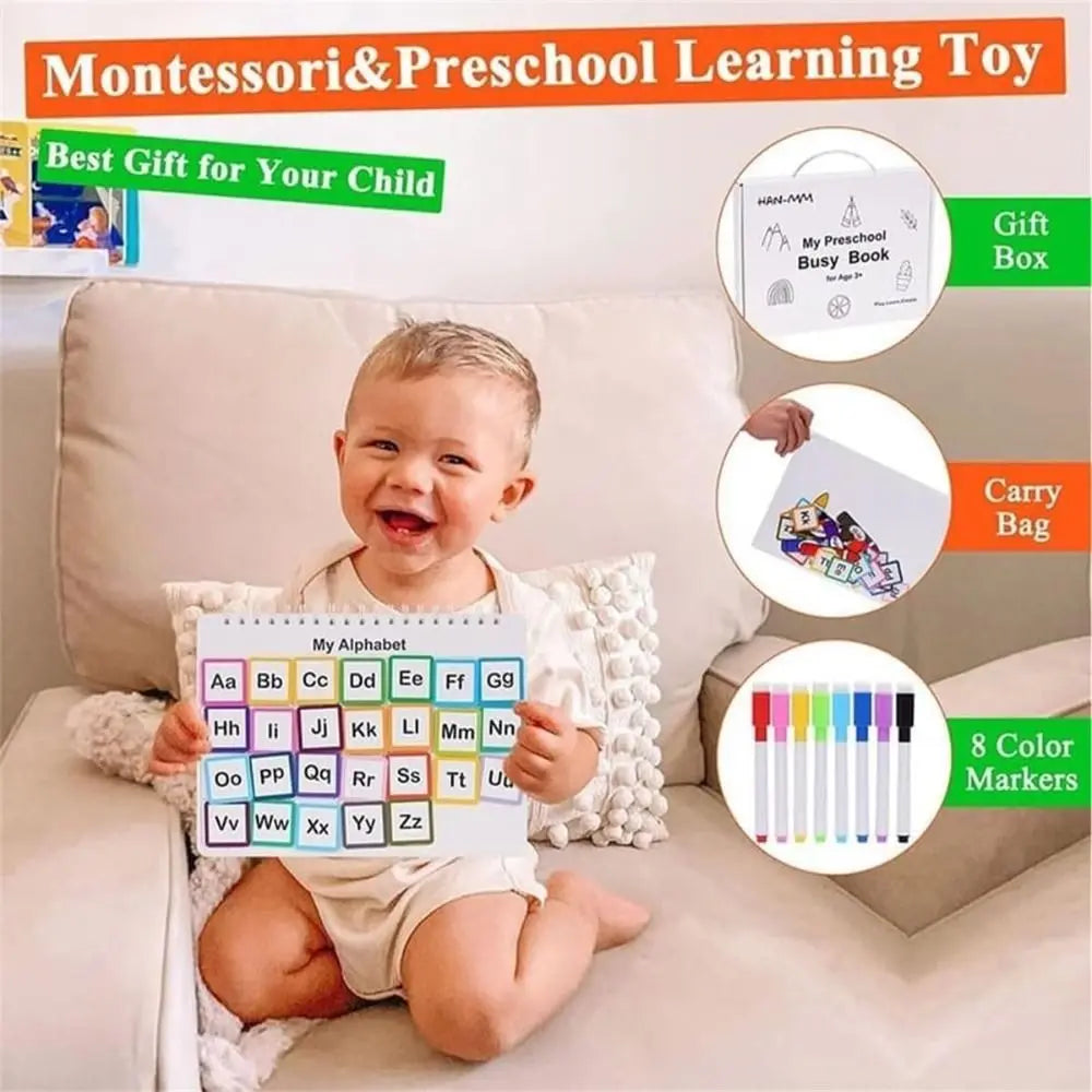 My Preschool Busy Book 📚 🎅 Best Christmas Gift for kids