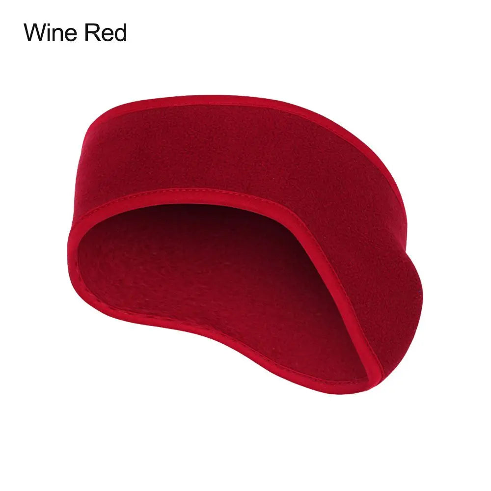 Fleece Ear Warmer Muff Outdoor Winter Headband Ear Muffs Headband for Men Women Running Skiing Outdoor Sports Ear Muffs Headband