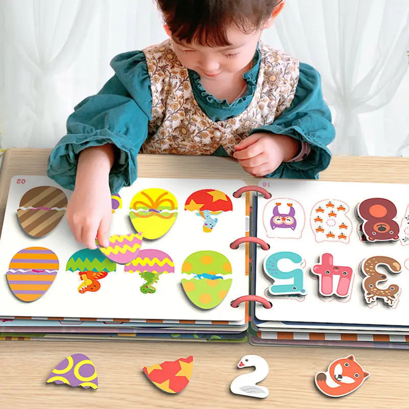 Montessori Quiet Book – My First Busy Book for Kids Ages 3–6